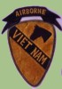 First Cavalry Airborne Vietnam patch variation