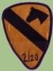 First Cavalry 2/20 patch variation