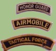 US Army Tab patch examples