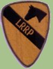 First Cavalry LRRP patch variation