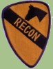 First Cavalry Recon patch variation
