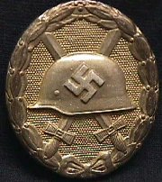 Gold Wound Badge - Front