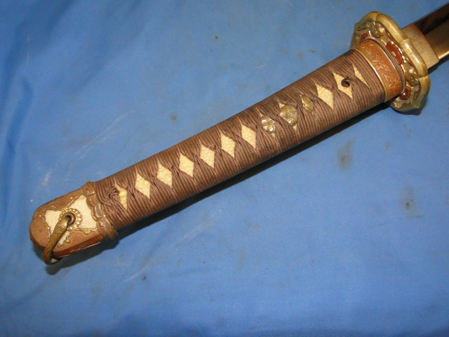 WWII Katana sword handle