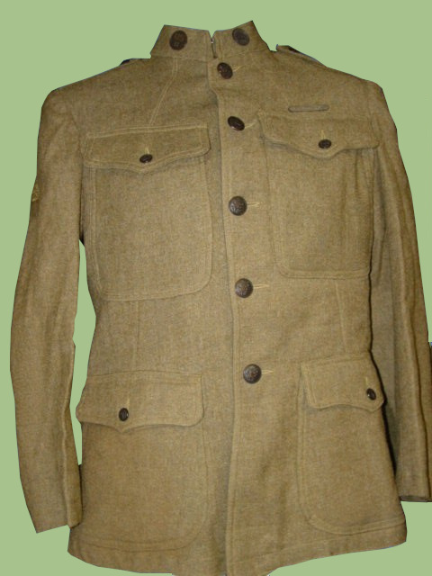 WWI US army tanker uniform