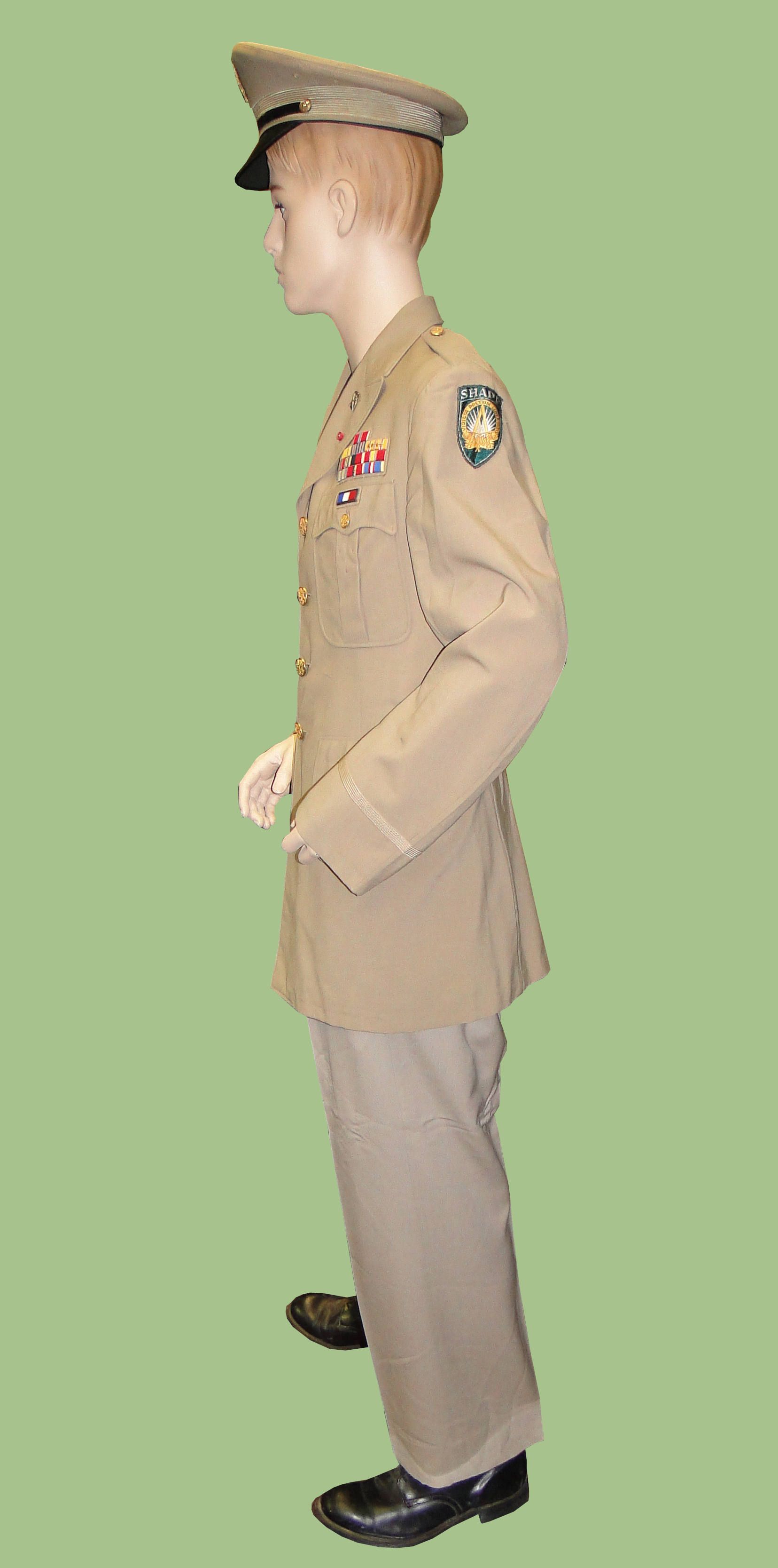 WWII US army Khaki summer uniform