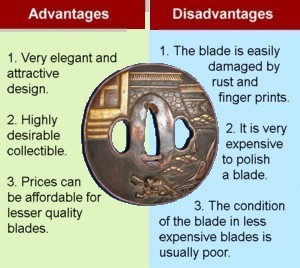 Advantages/Disadvantages of collecting Samurai swords