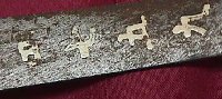 Painted arsenal marking - sword tang