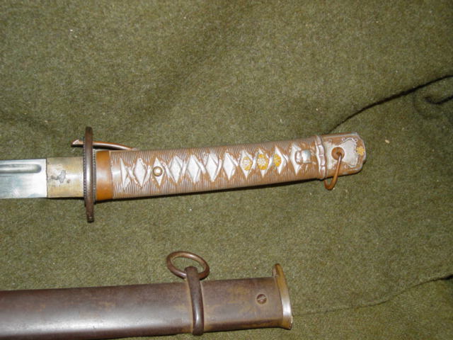 Aluminum NCO Katana sword handle