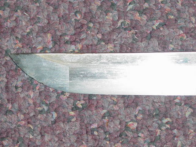 1800s Wakisashi sword blade tip