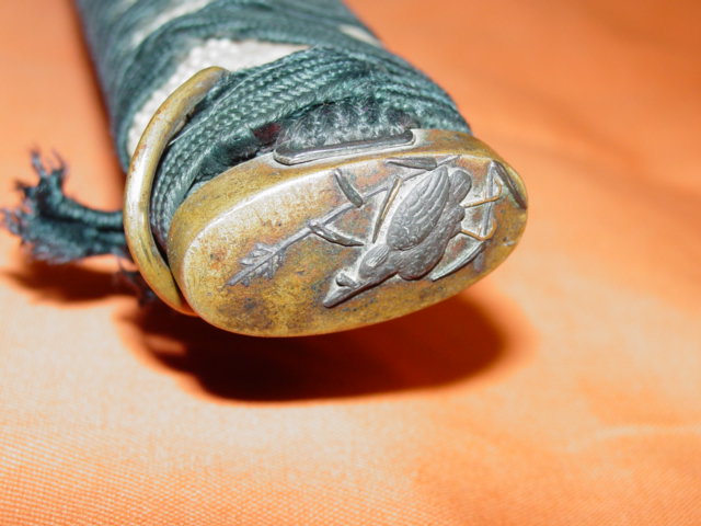1800's Wakisashi Samurai sword pommel
