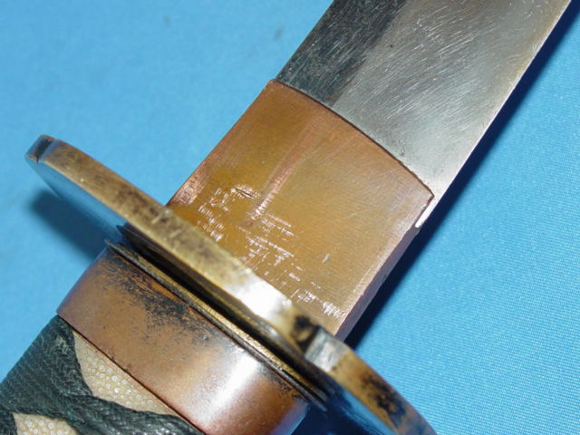 Civilian samurai sword Habaki