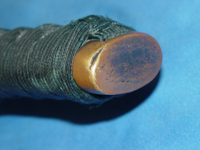 Militia sword handle pommel