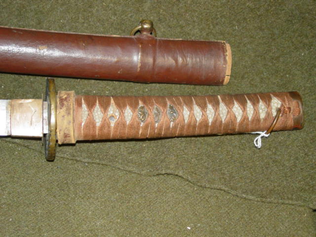 WWII Samuraiu sword wrapped handle