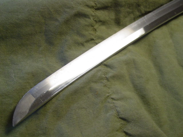WWII Samurai Katana blade tip