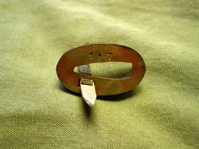 WWII Katana locking mechanism