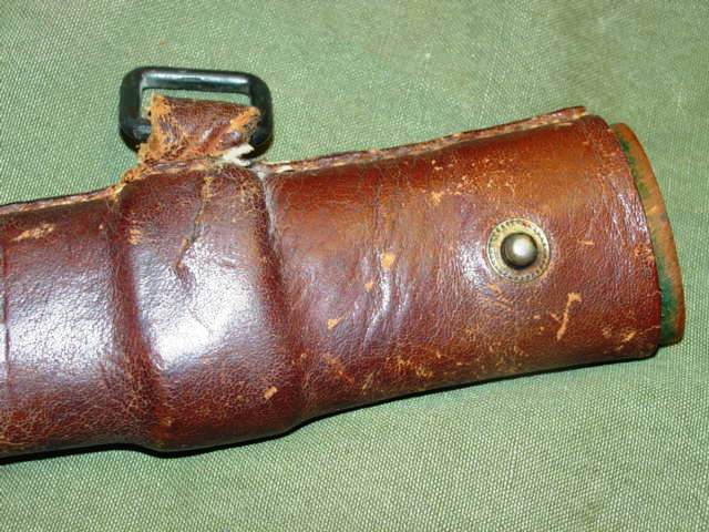 Samurai sword scabbard top