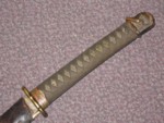 WWII Japanese Katana signed Kanefusa WWII Kanefusa Katana sword