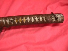 WWII NCO Samurai sword aluminum handle
