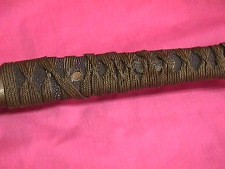 Katana handle wrapping